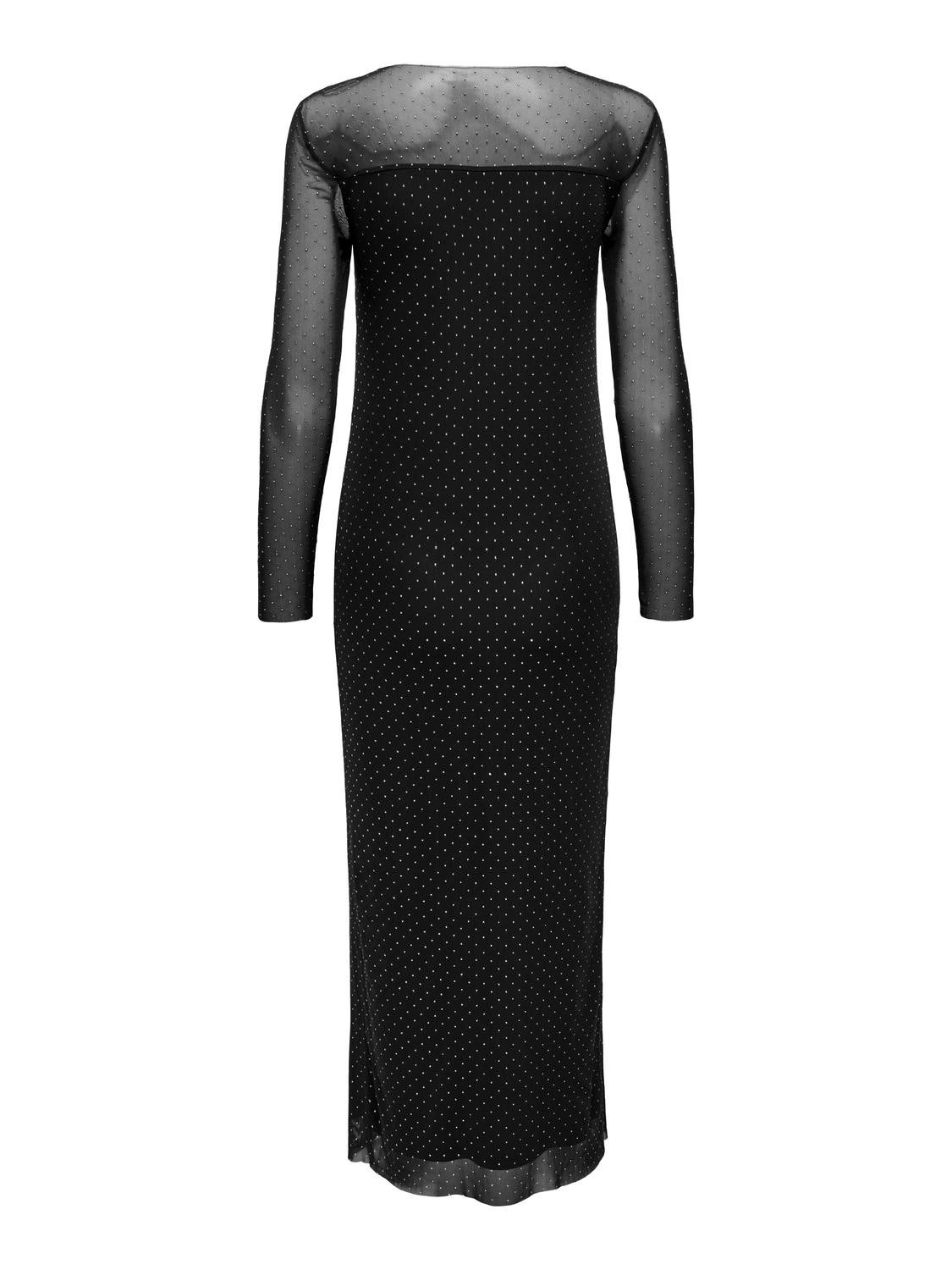 JDYELSA Langes Kleid Black