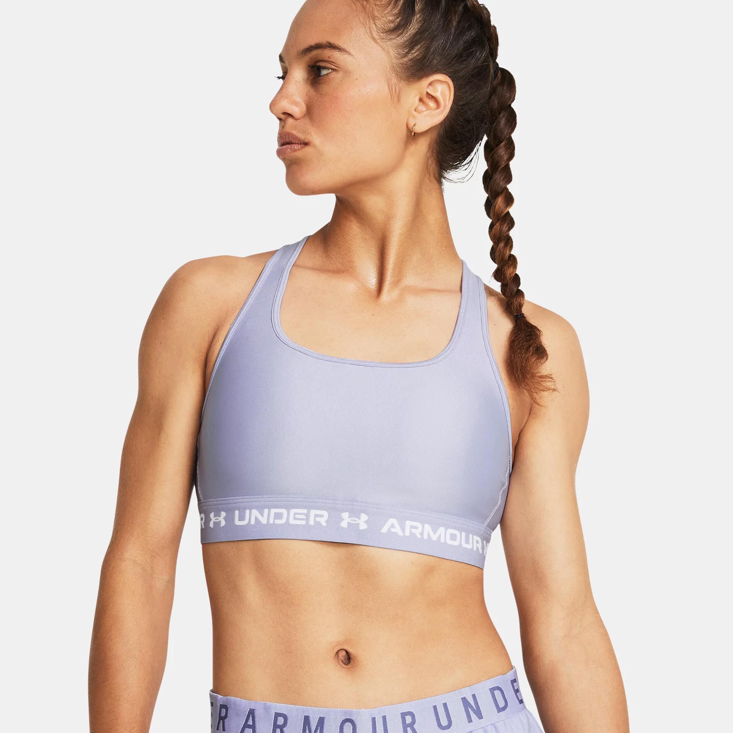 Under Armour Crossback Mid Soutien-gorge Sport Femmes - Violet