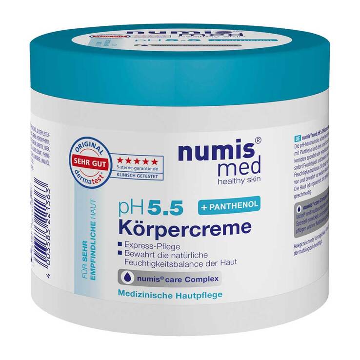 Numis med pH 5,5 Körpercreme, 400 ml