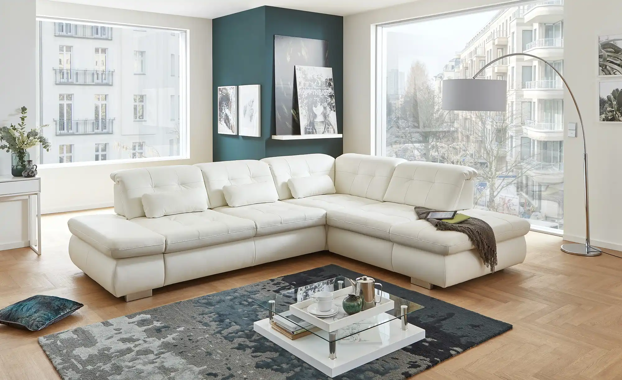 Lounge Collection Ecksofa Leder Spencer