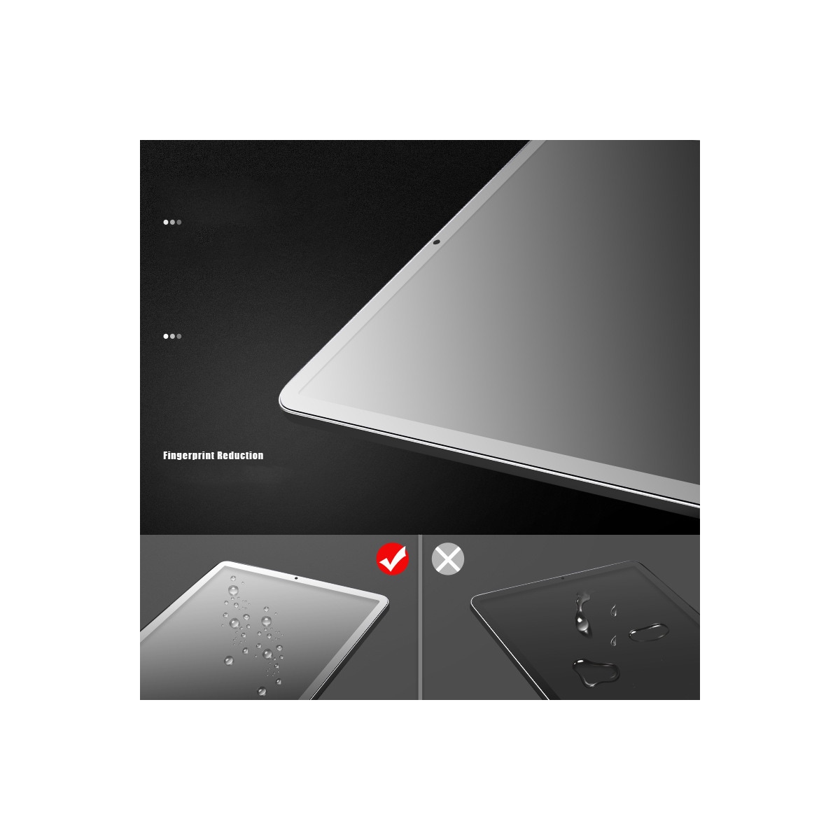 2.5D skjermbeskytter i herdet glass for iPad (2-pack) iPad 2018/2019/2020/2022/2023 11 tommer