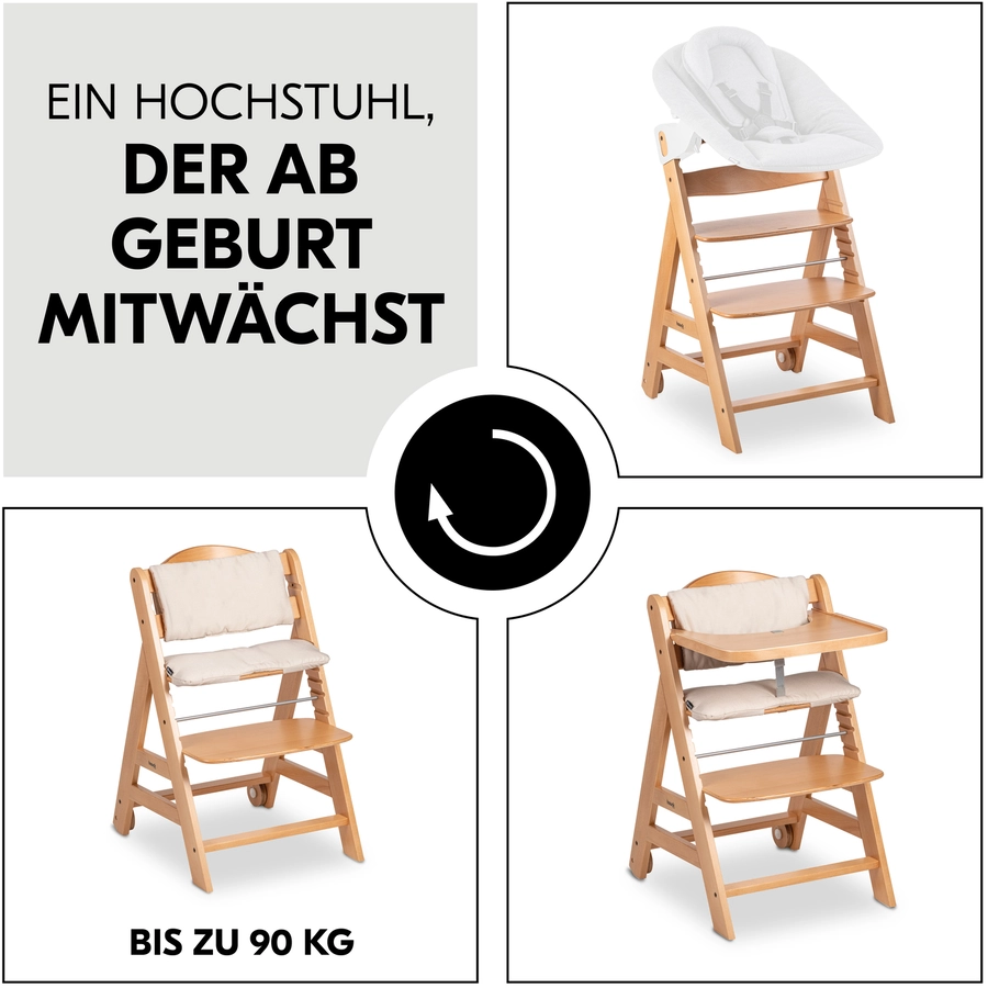 hauck Hochstuhl Beta Plus Natur