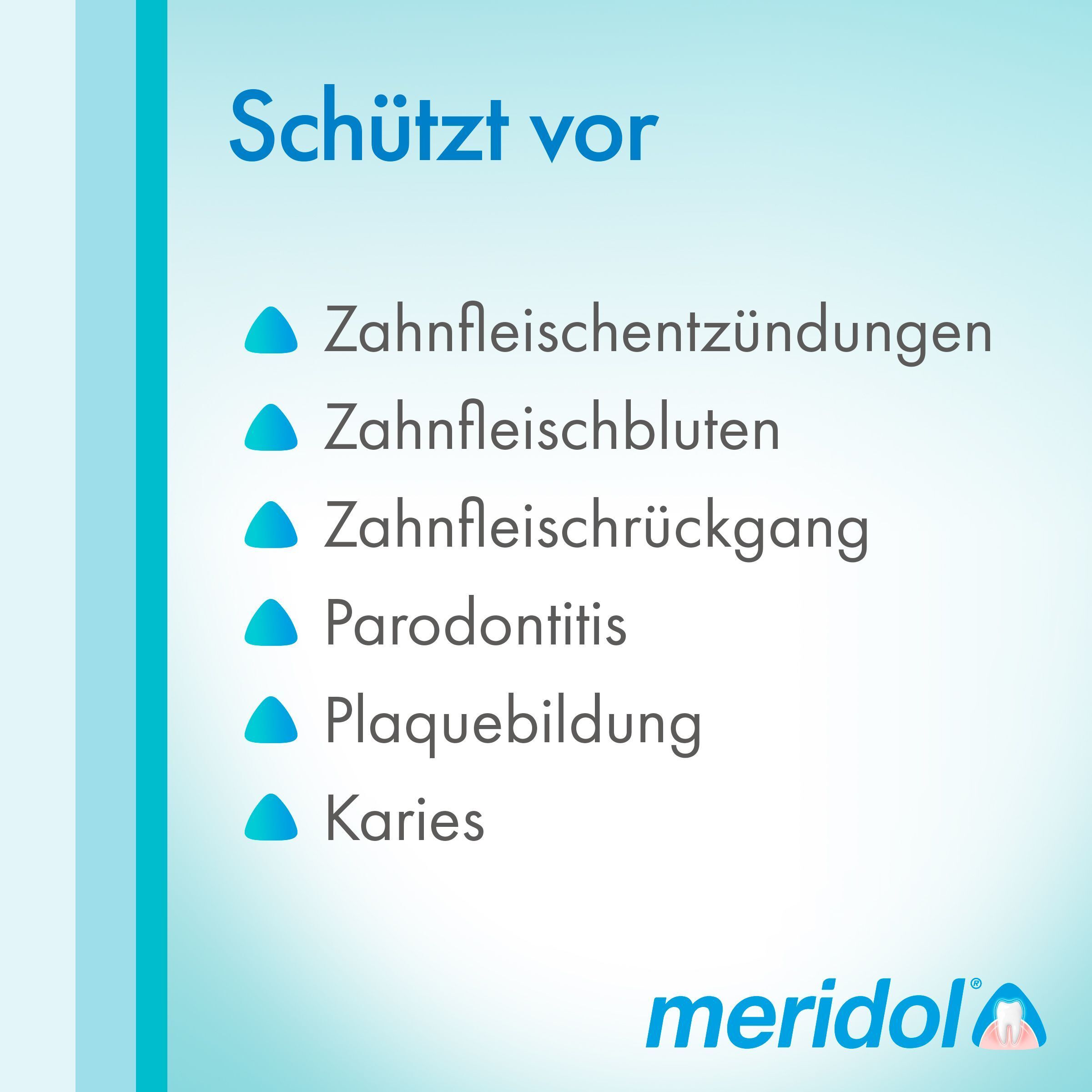 meridol Zahnfleischschutz Zahnpasta gegen Zahnfleischentzündung