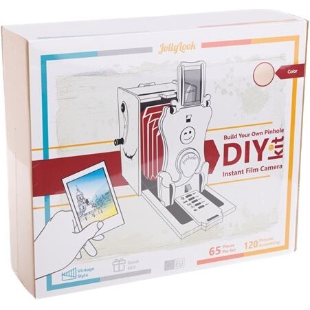Appareil photo Argentique Jollylook Appareil photo Argentique DIY Bois Clair - A Monter soi-même