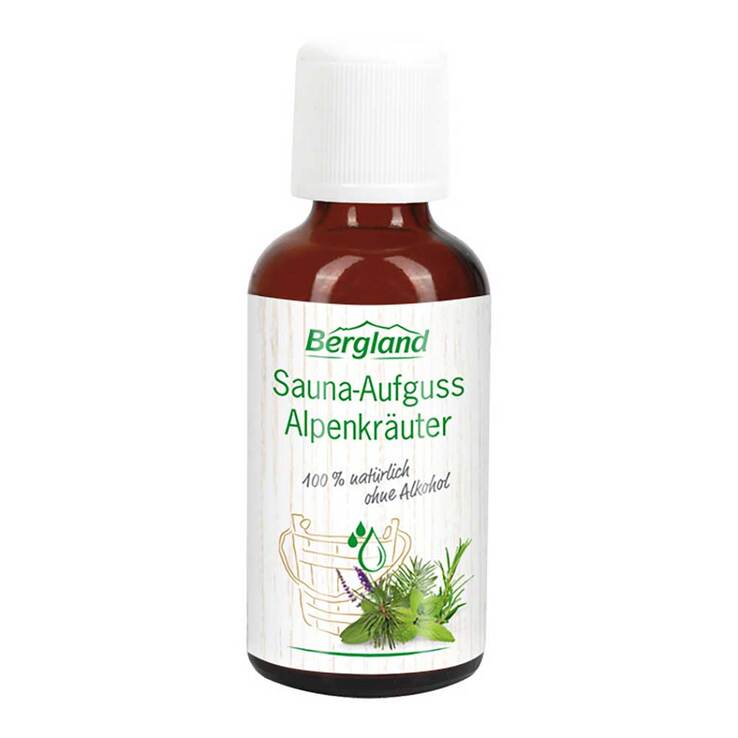Sauna-Aufguss Alpenkräuter, 50 ml