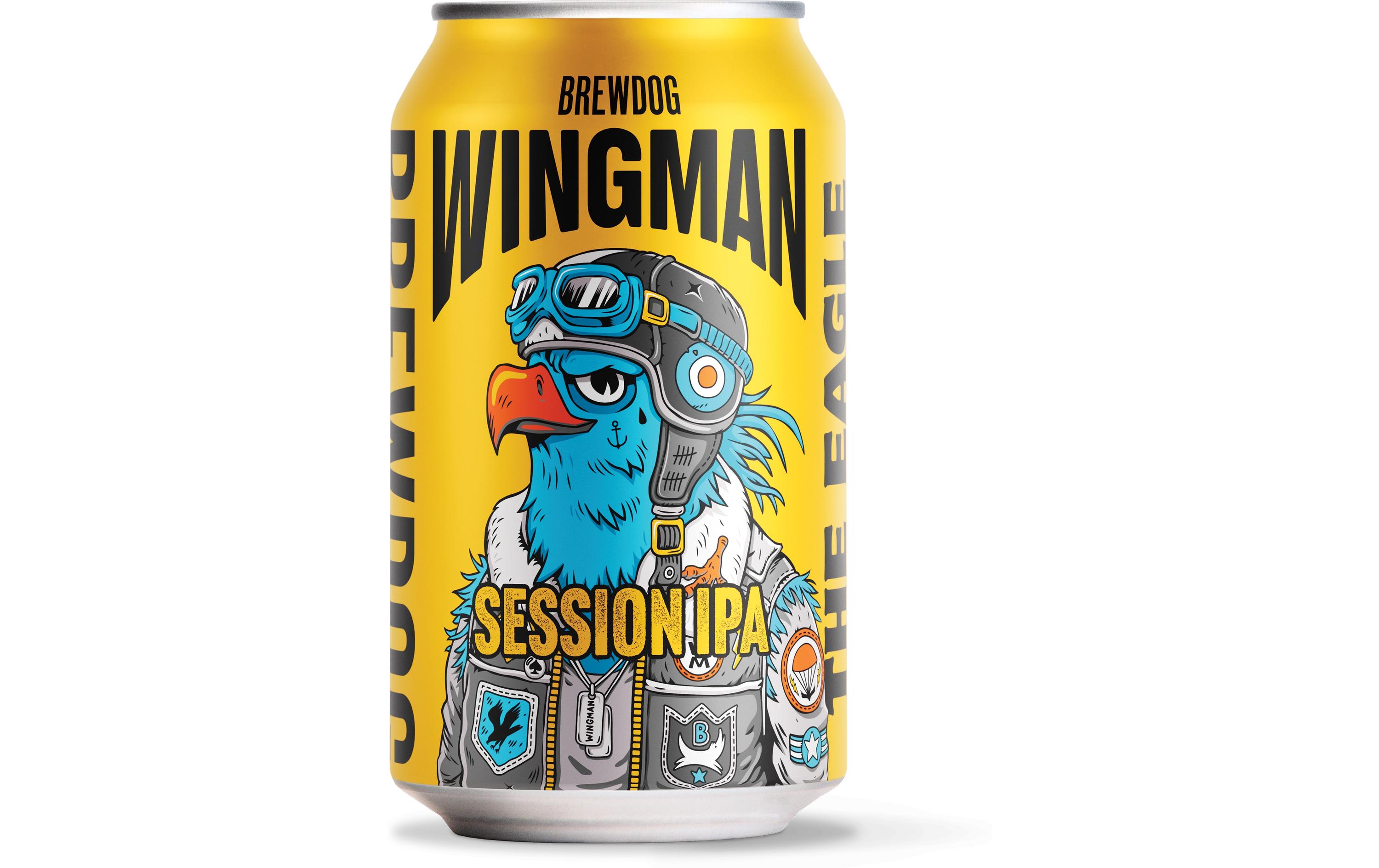 Bier Wingman 4 x 0.33 lFruchtig-herbes Session IPA aus Schottland