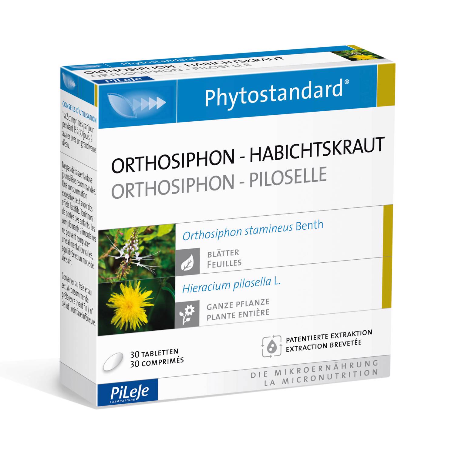 PHYTOSTANDARD Orthosiphon-Habichtskraut Tabl Blist 30 Stk