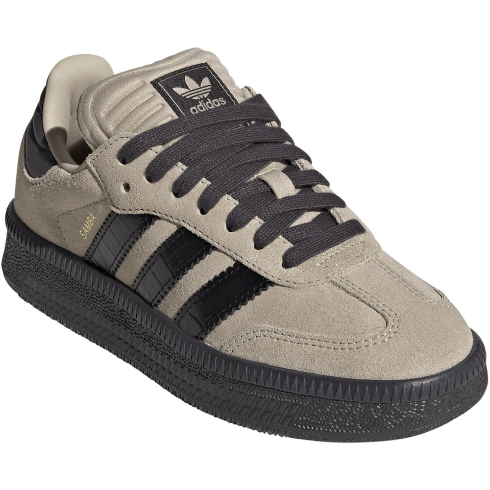 Køb adidas Originals Stone Khaki/Core Black/Utility Black Samba Xlg J Sneakers