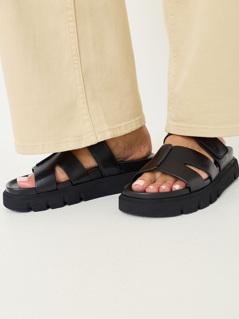Slipper - zwart