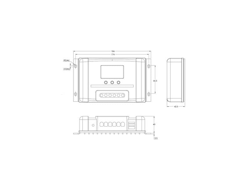 Victron Solarladeregler BlueSolar PWM 12/24 V 30A Laderegler für 12 V / 24 V Batterien