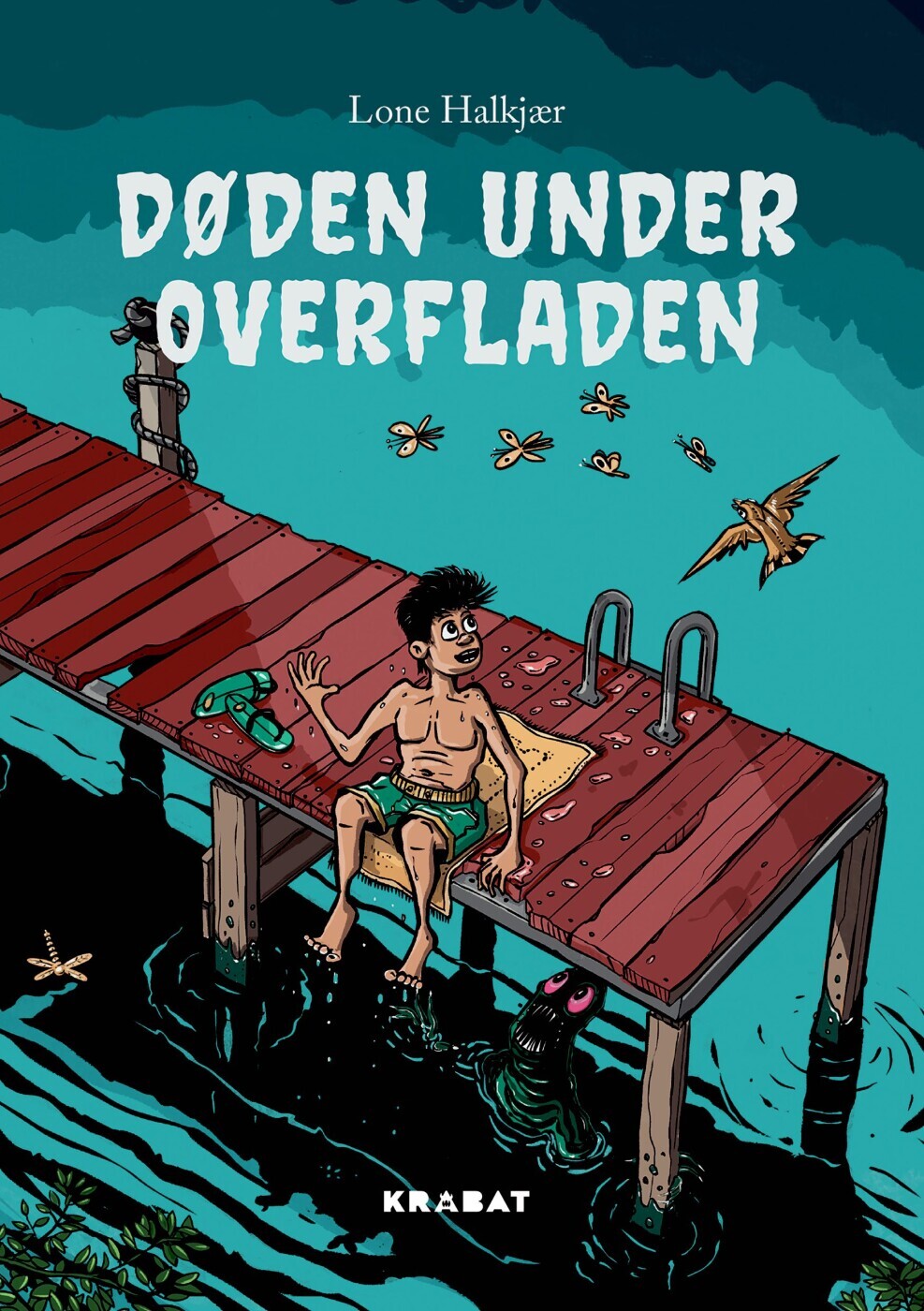 Døden Under Overfladen - Lone Halkjær - Bog