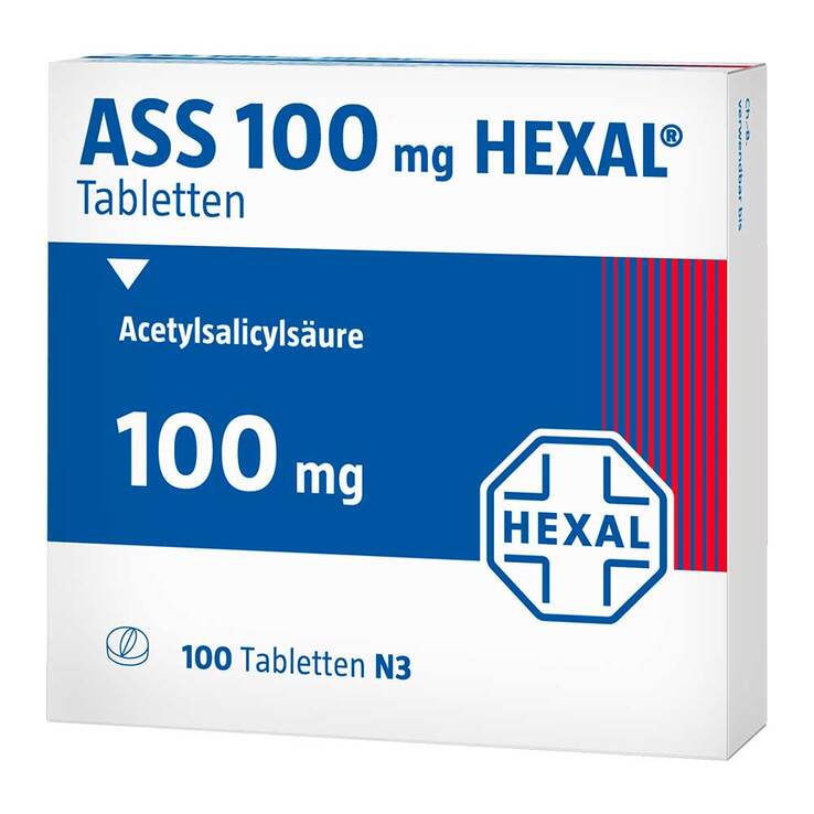 ASS 100 Hexal Tabletten, 100 St