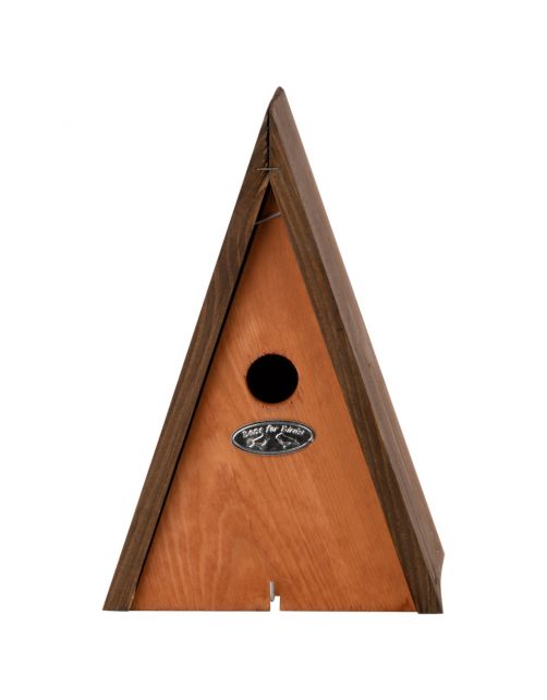 Best For Birds Nestkast Wigwam - Broeden - 18x19x27.3 cm Bruin
