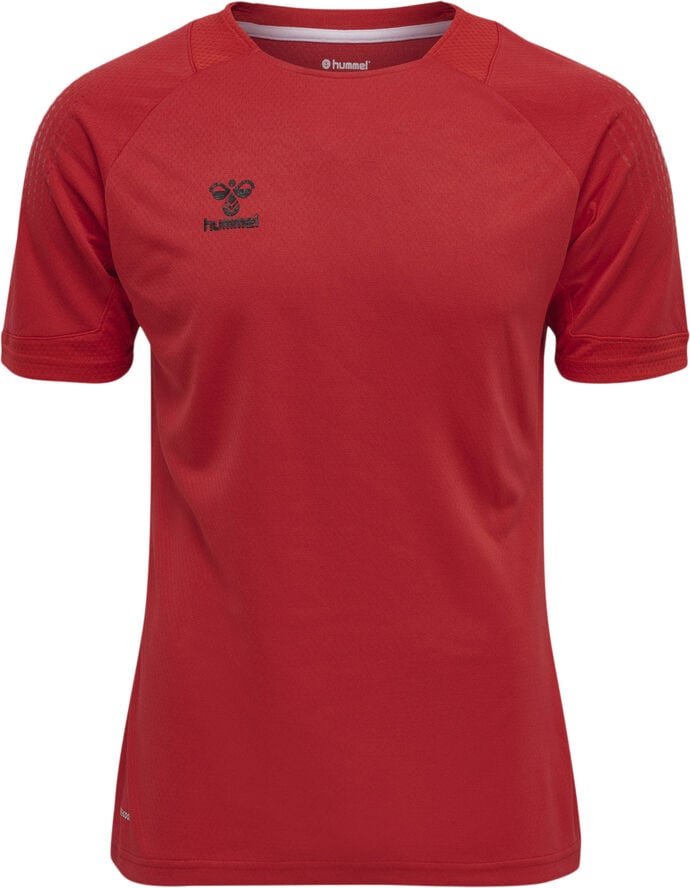 Hummel Lead Poly T-shirt Rød