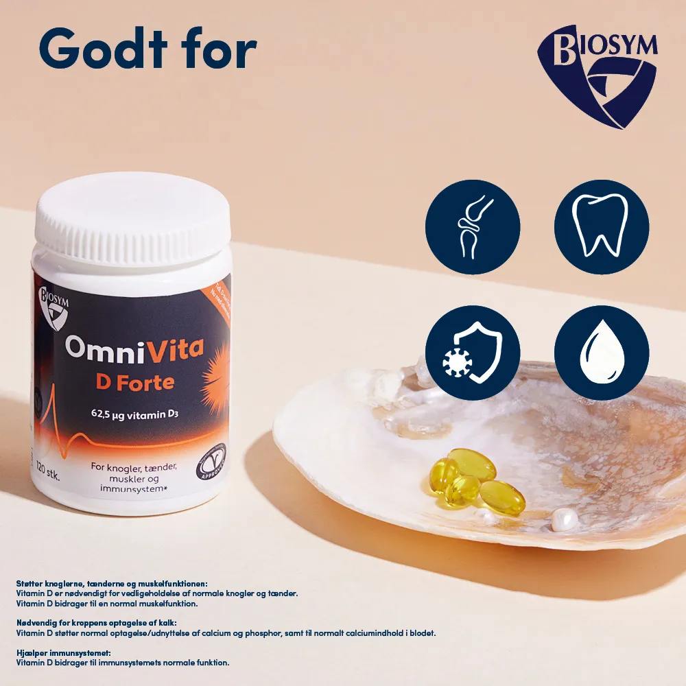OmniVita D Forte - 120 kaps.