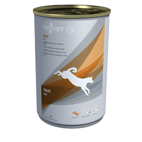 TROVET Adult MXF Hond - Blik