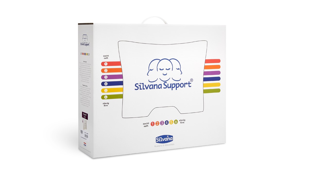 Neksteunkussen Silvana Support Paars