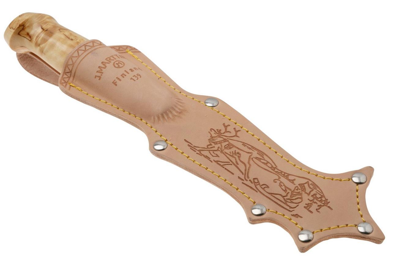 Marttiini Lynx 139, 139010, Stainless, Curly Birch, outdoormes