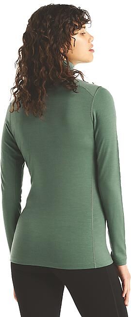 ICEBREAKER - T-SHIRT ML DEMI ZIP OASIS HALPH ZIP W