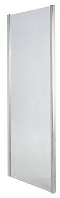Paroi de douche fixe Cooke & Lewis Onega transparente 80 cm