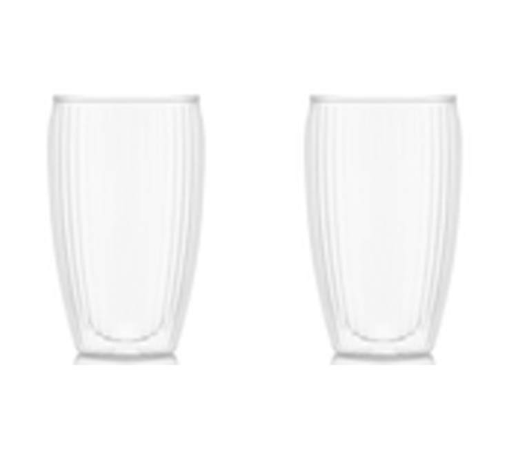 Verres double paroi BODUM - Pavina 2x45 cl