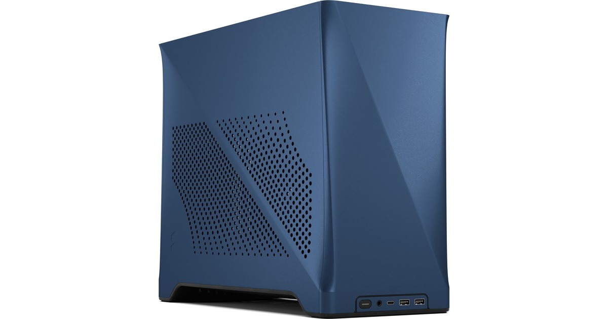 Fractal DesignEra 2 Midnight Blue mini tower behuizing  (Donkerblauw | 2x USB-A | 1x USB-C)