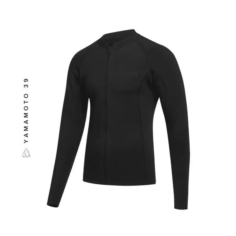 Top néoprène MYSTIC Majestic Surf Jacket L/S 2mm Frontzip Black