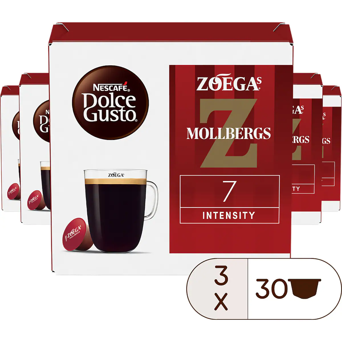 NESCAFÉ Dolce Gusto Zoégas Mollbergs Blandning kaffekapsler (30-pk)