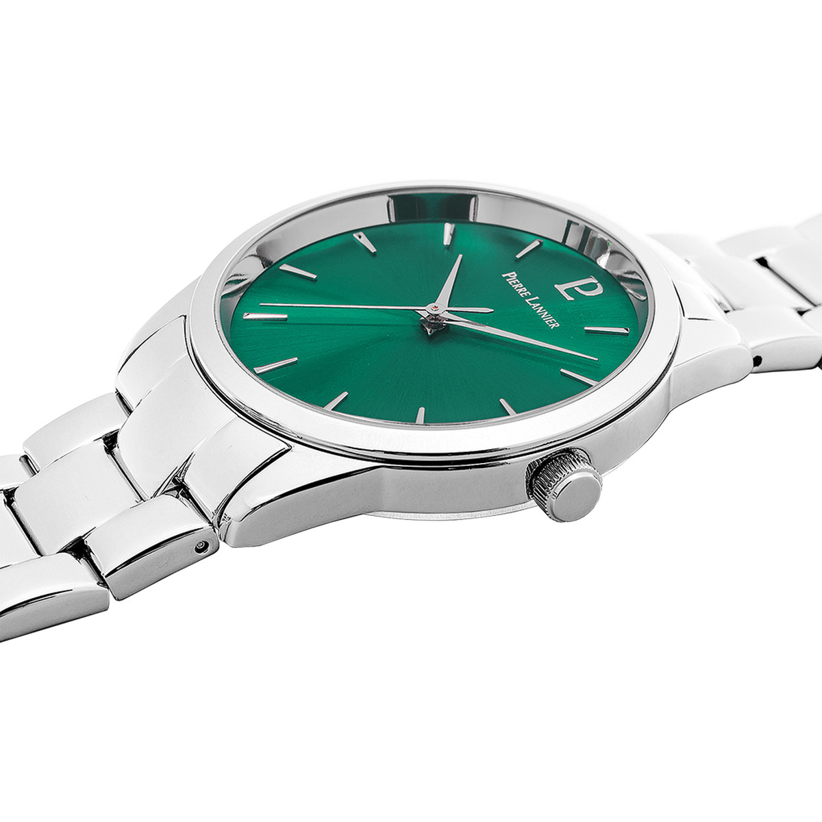 Montre PIERRE LANNIER roxane femme bracelet acier argent