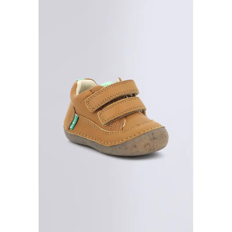 SOSTANKRO CAMEL BOTTILLONS Cuir Garçon