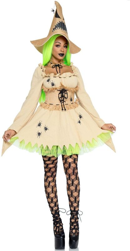 Heks Jurkje met Spinnen