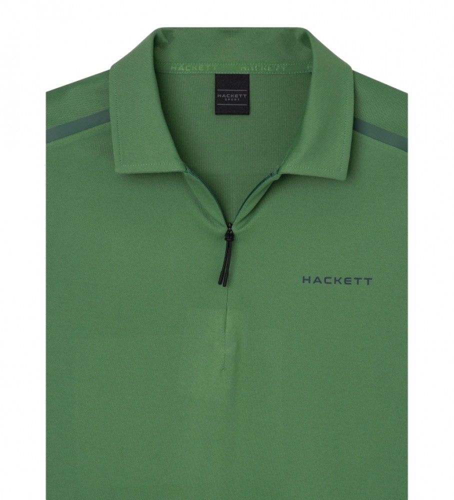 Polo Hackett Piqu Elástico verde