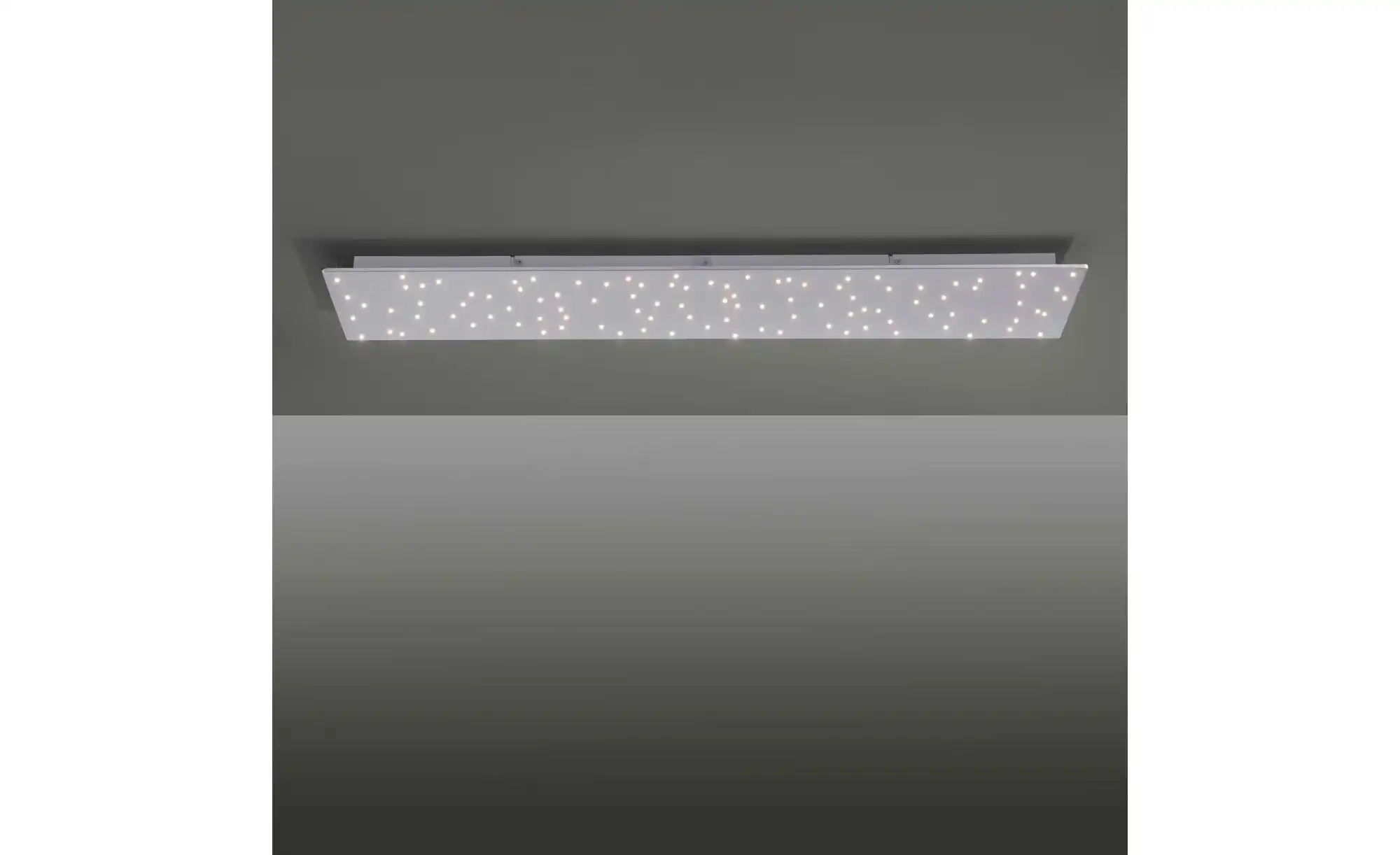 Paul Neuhaus LED-Deckenleuchte, Nickel-matt, Sternenhimmel
