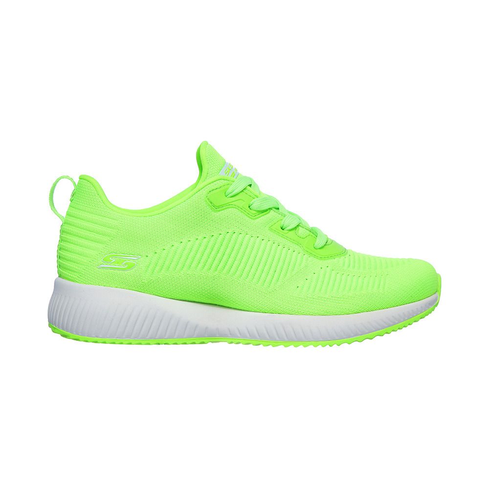 Skechers BOBS SQUAD GLOWRIDER - Sneakers Femme lime