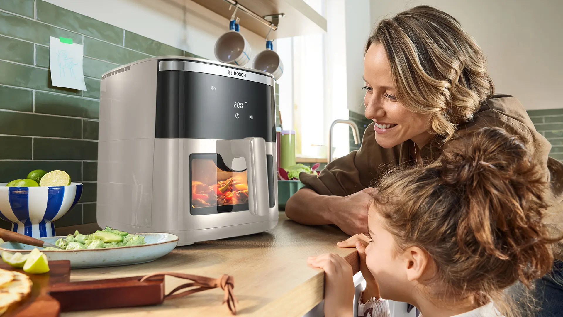 Serie 6 Air Fryer dark cream