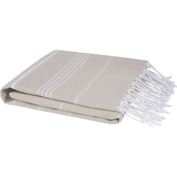 EgotierPro 113335 - Serviette de hammam Anna en coton 150 g/m² 100 x 180 cm