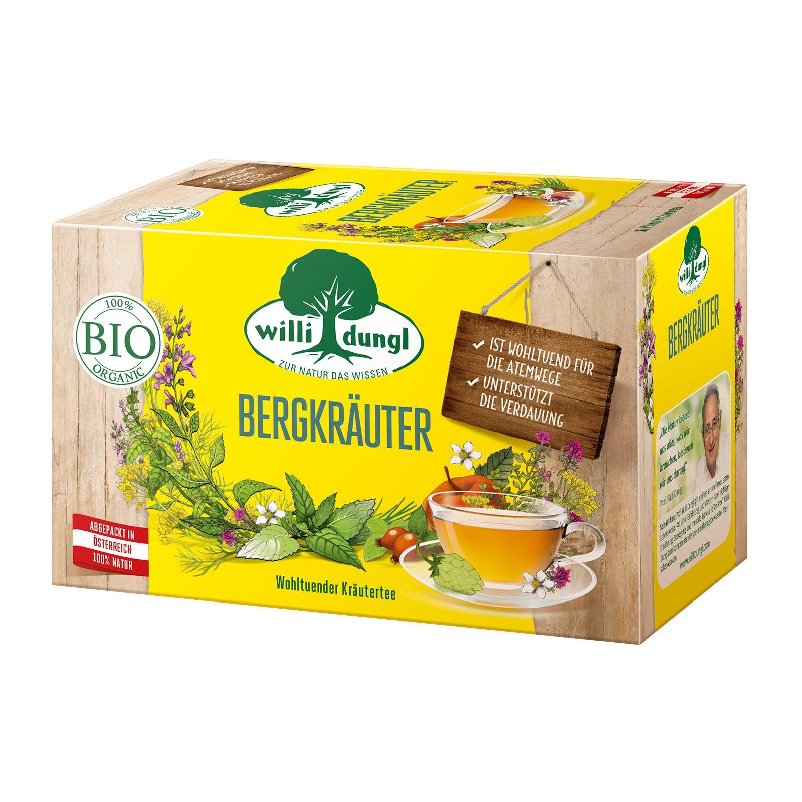 Willi Dungl Bergkräuter Tee