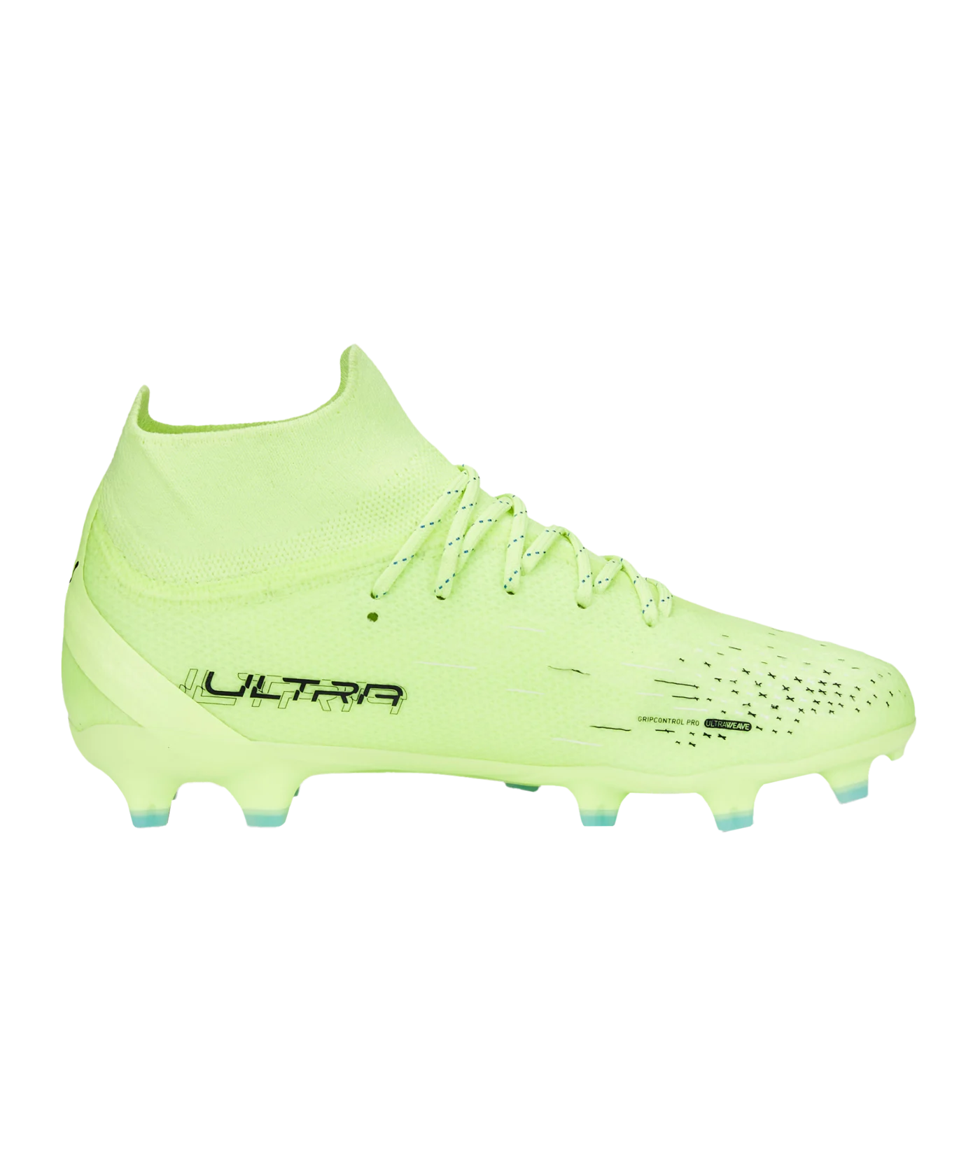 PUMA ULTRA Fastest Pro FG/AG Jr Kids Grün F01