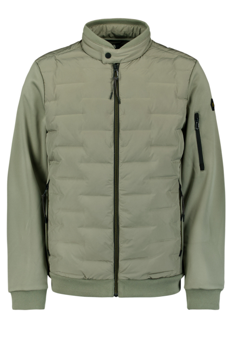 NO-EXCESS groene heren jas