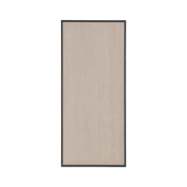 Ferm Living - Scenery Pinnwand, 45 x 100 cm, schwarz / beige