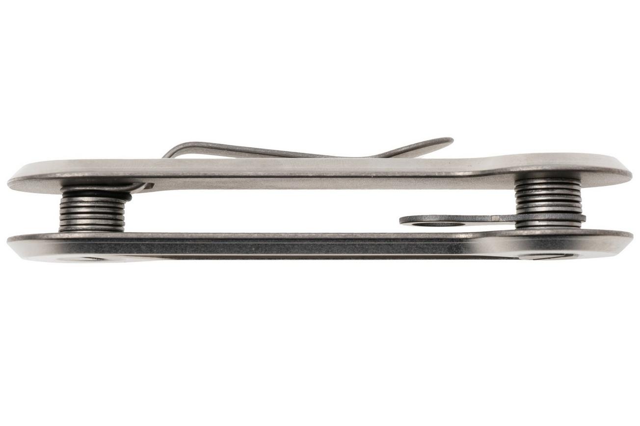 KeyBar Titanium Diamond Crosshatch KBR204 sleutel organiser