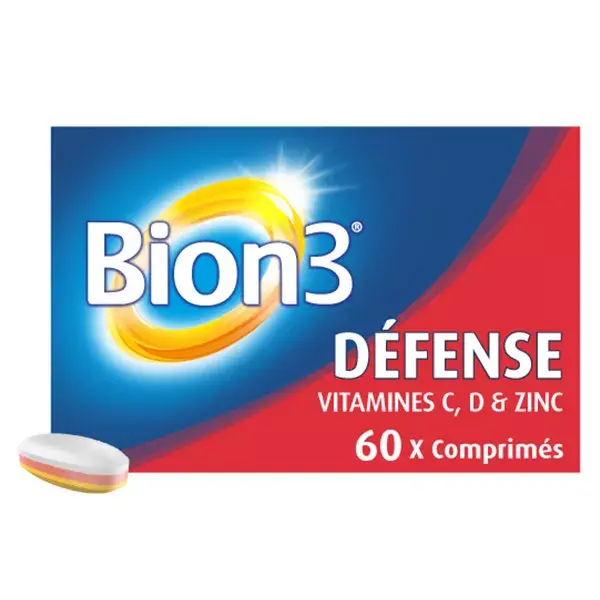 Suplemento alimentar Bion 3 Defense - Tratamento de 2 meses - 60 comprimidos
