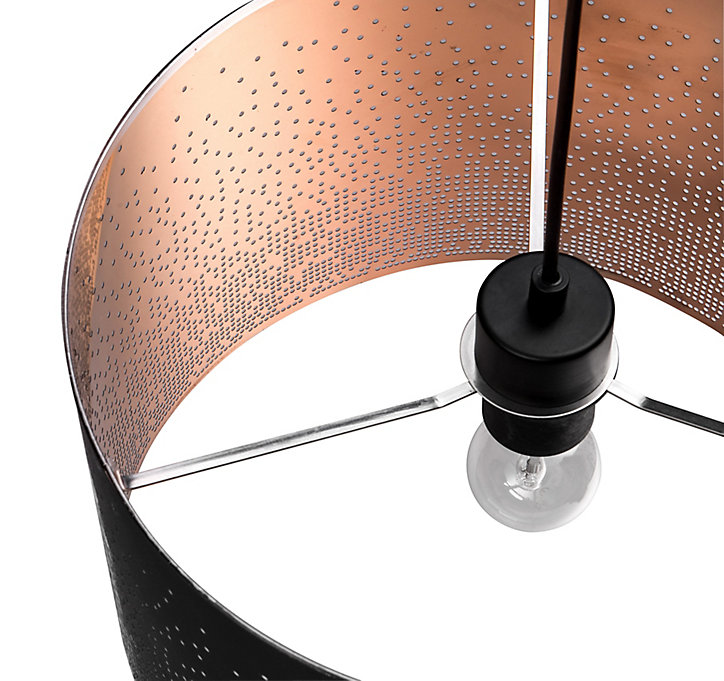 Suspension Senecaz GoodHome E27 noir mat