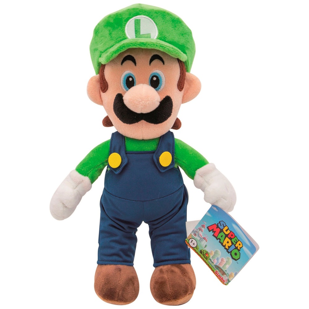 Nintendo Super Mario 30 cm großer Luigi-Plüsch