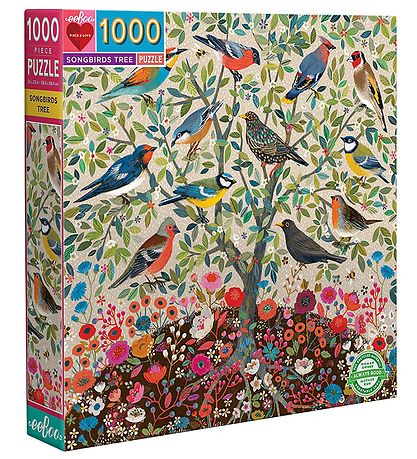Eeboo Puzzlespiel - 1000 Teile - Songbirds Tree