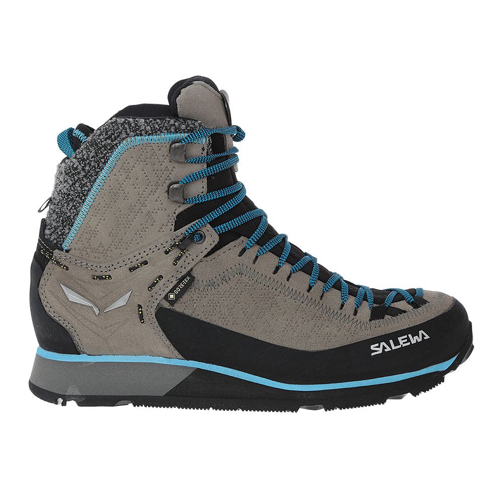 Salewa WS MTN TRAINER 2 WINTER GTX - Chaussures alpinisme Femme bungee cord/delphinium