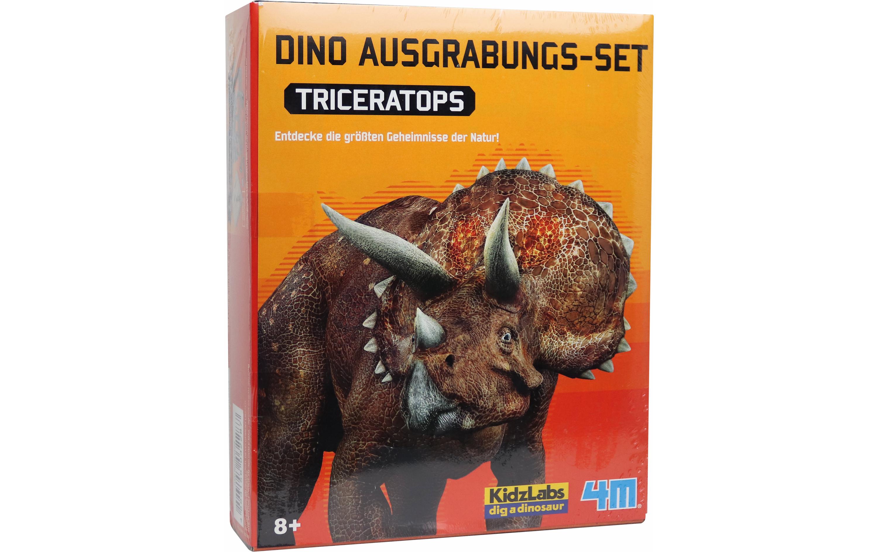 Experimentierkasten Dino Ausgrabungsset – TriceratopsEntdecken Sie die grössten Geheimnisse der Natur!