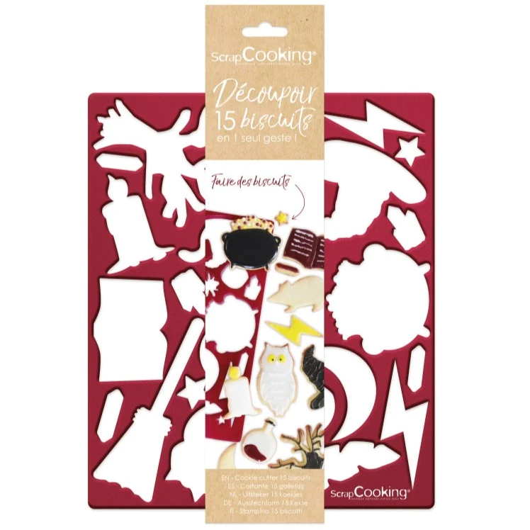 Plaque découpoir multi sorcier Scrapcooking