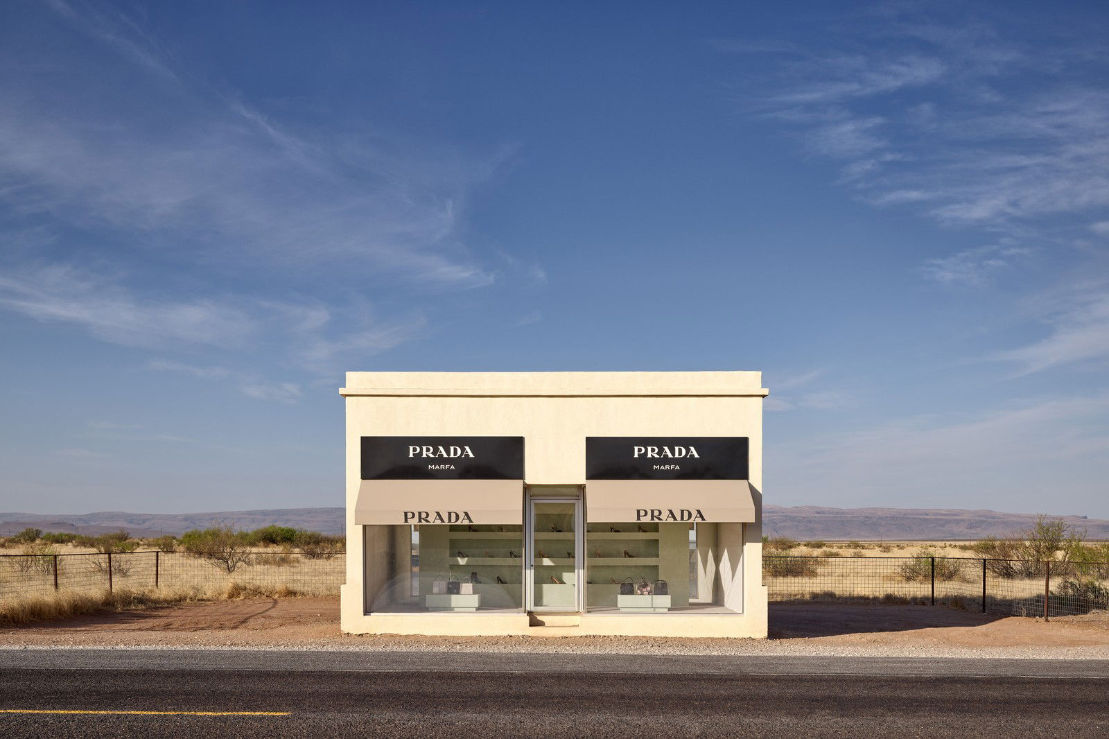 Prada Marfa 8:55AM by Adam Mørk - Limited Edition. Edition of: 150. Signed.