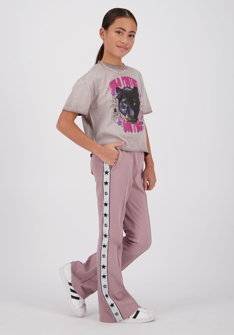 VINGINO roze vingino flared broek sari